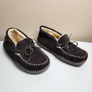Guide Gear Mens Brown Wool Fur Lined Chukka Mocs-Size 10M